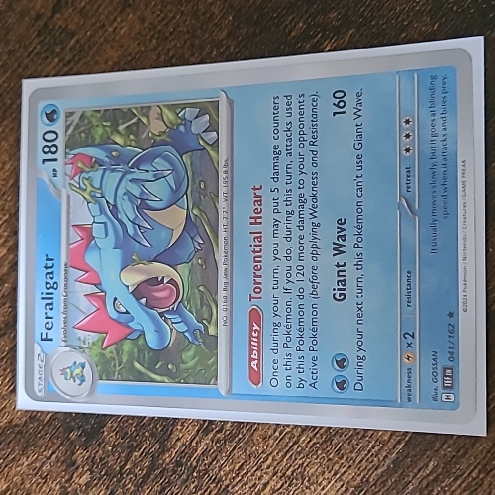 Feraligatr Pokémon Card
